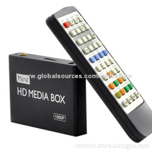 Mini Full HD 1,080P Media Player, Supports Plug-and-play Function and HD Movies